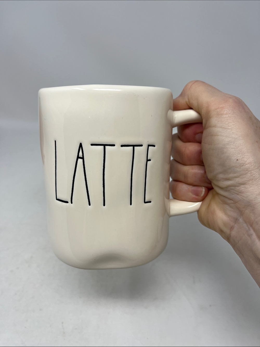 RAE DUNN BUNDLE INSULATED HOT COCOA WITH LID & OFF WHITE LATTE MUG NEW - Picture 9 of 12